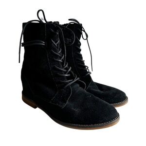 Hush Puppies Black Lace-Up BootsHush Puppies Black Lace-Up Boots